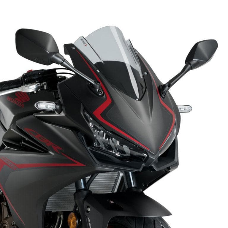 Puig Racing Screen | Light Smoke | Honda CBR 500 R 2019>Current -  Shop name