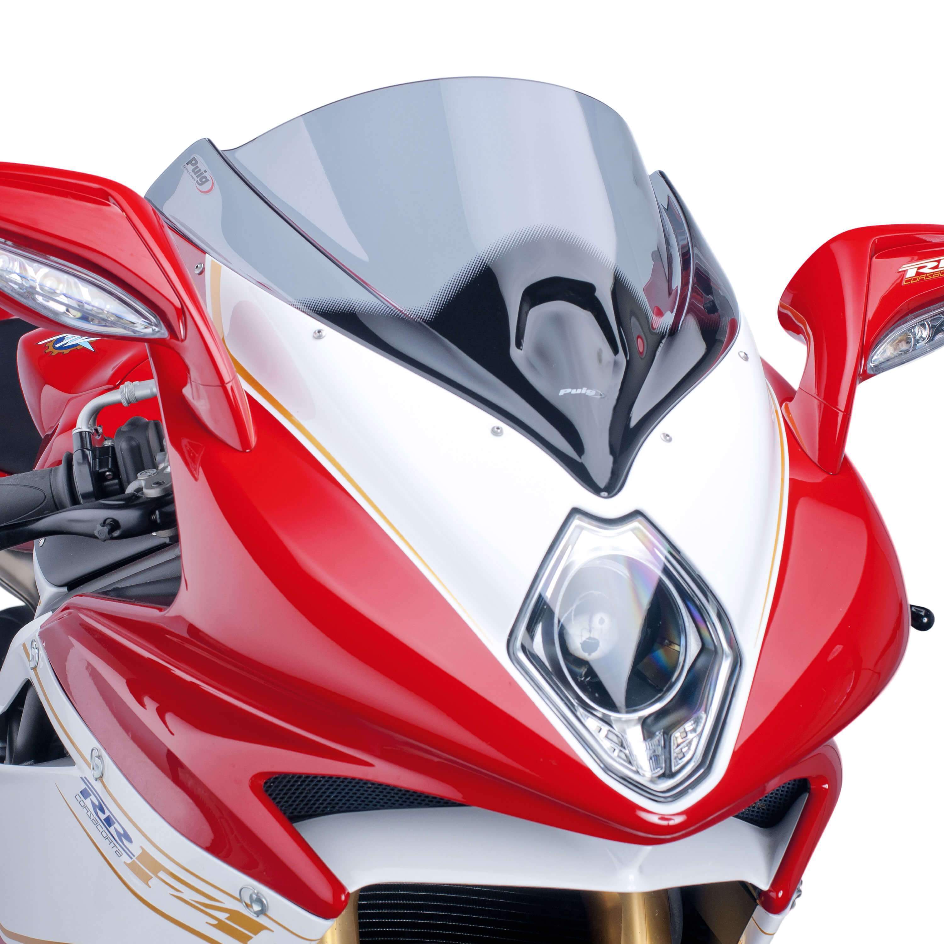 Puig Racing Screen | Light Smoke | MV Agusta F4 RR 2013>Current-Screens-Pyramid Motorcycle Accessories