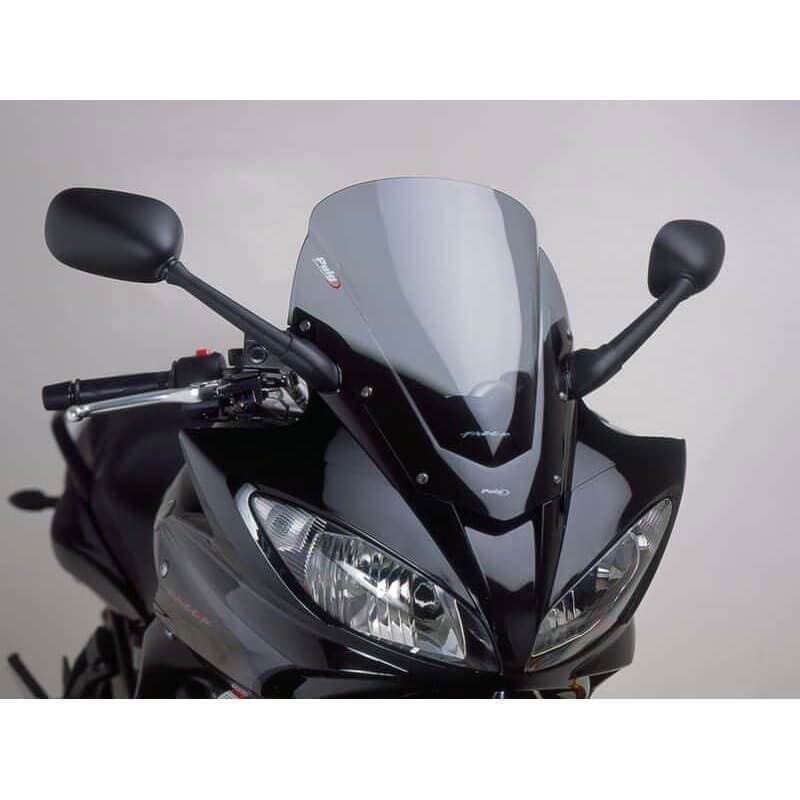Puig Racing Screen | Light Smoke | Yamaha FZ1 Fazer 2006>2016-Screens-Pyramid Motorcycle Accessories