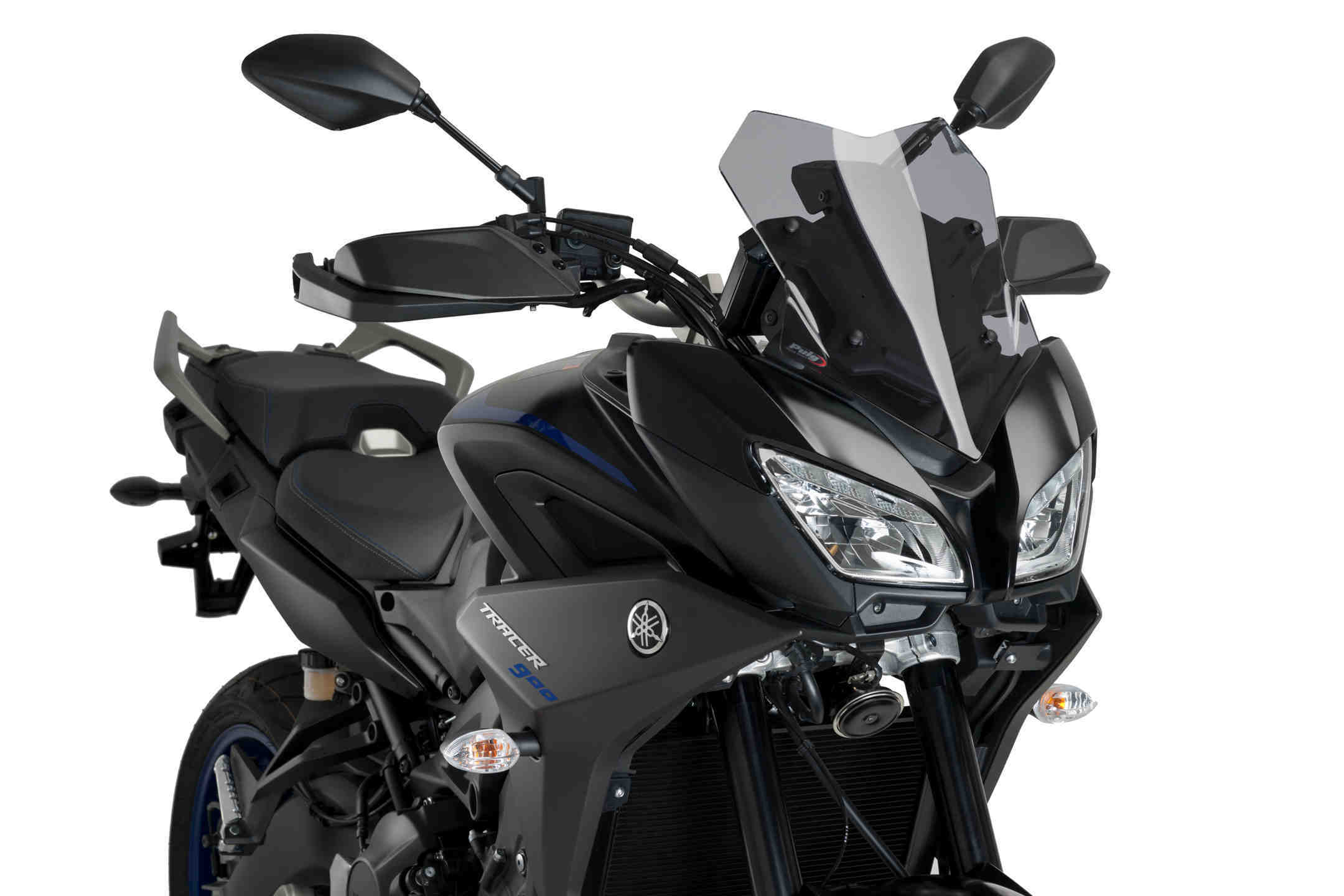 Puig Racing Screen | Light Smoke | Yamaha Tracer 900 2018>2020-M9724H-Screens-Pyramid Motorcycle Accessories