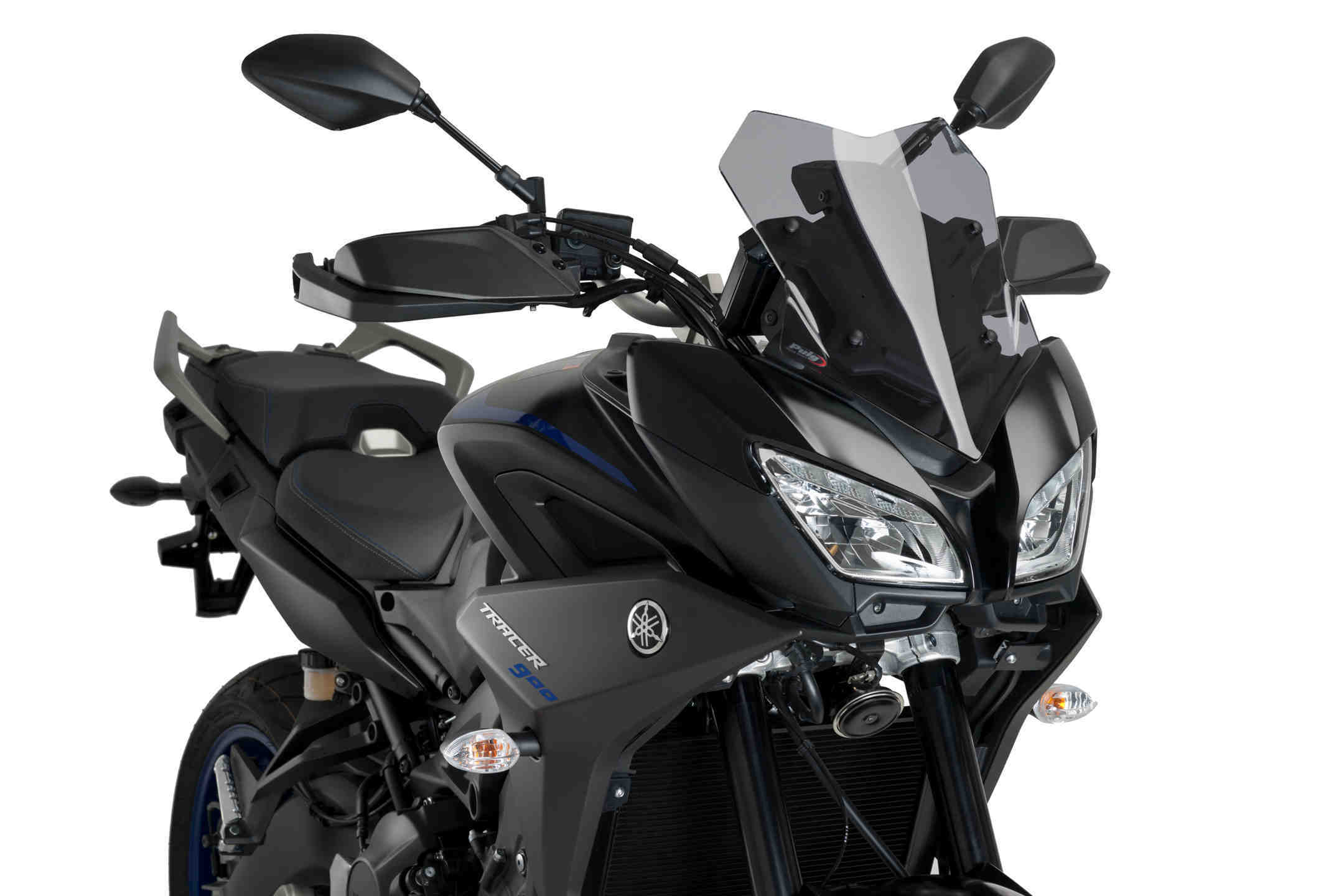 Puig Racing Screen | Light Smoke | Yamaha Tracer 900 GT 2018>2020-Screens-Pyramid Motorcycle Accessories