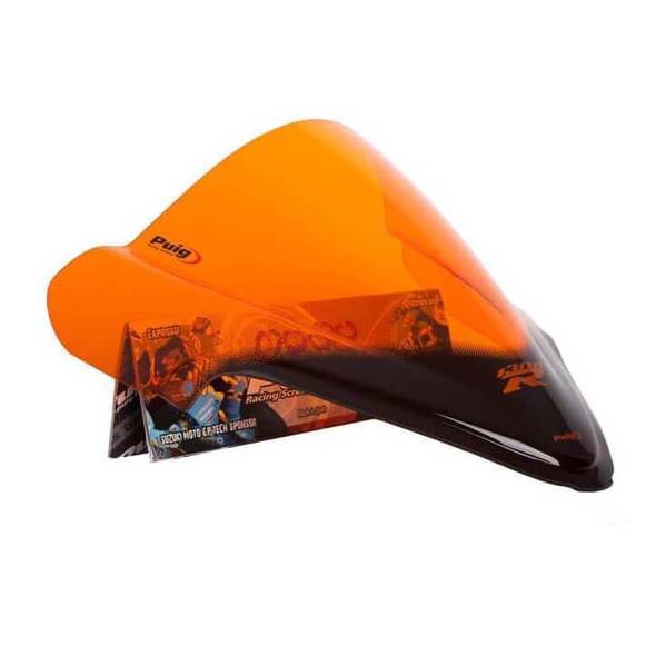 Puig Racing Screen | Orange | Suzuki Hayabusa GSX1300R 2008>2020 -  Shop name