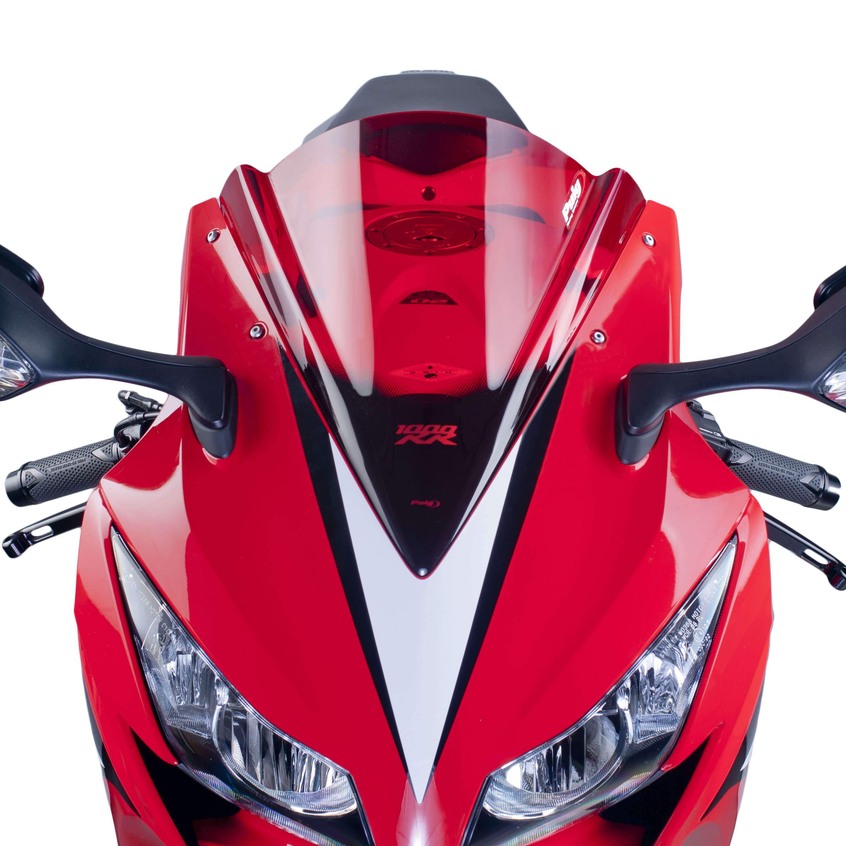Puig Racing Screen | Red | Honda CBR 1000 RR 2012>2016-M5994R-Screens-Pyramid Motorcycle Accessories