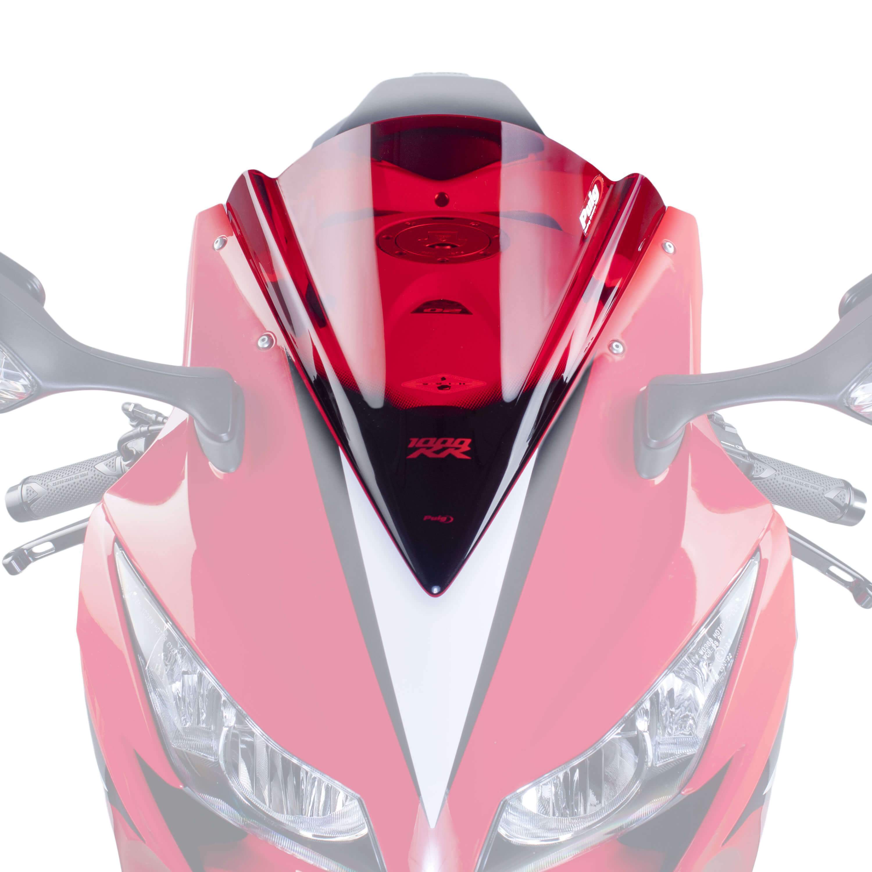 Puig Racing Screen | Red | Honda CBR 1000 RR 2012>2016-M5994R-Screens-Pyramid Motorcycle Accessories