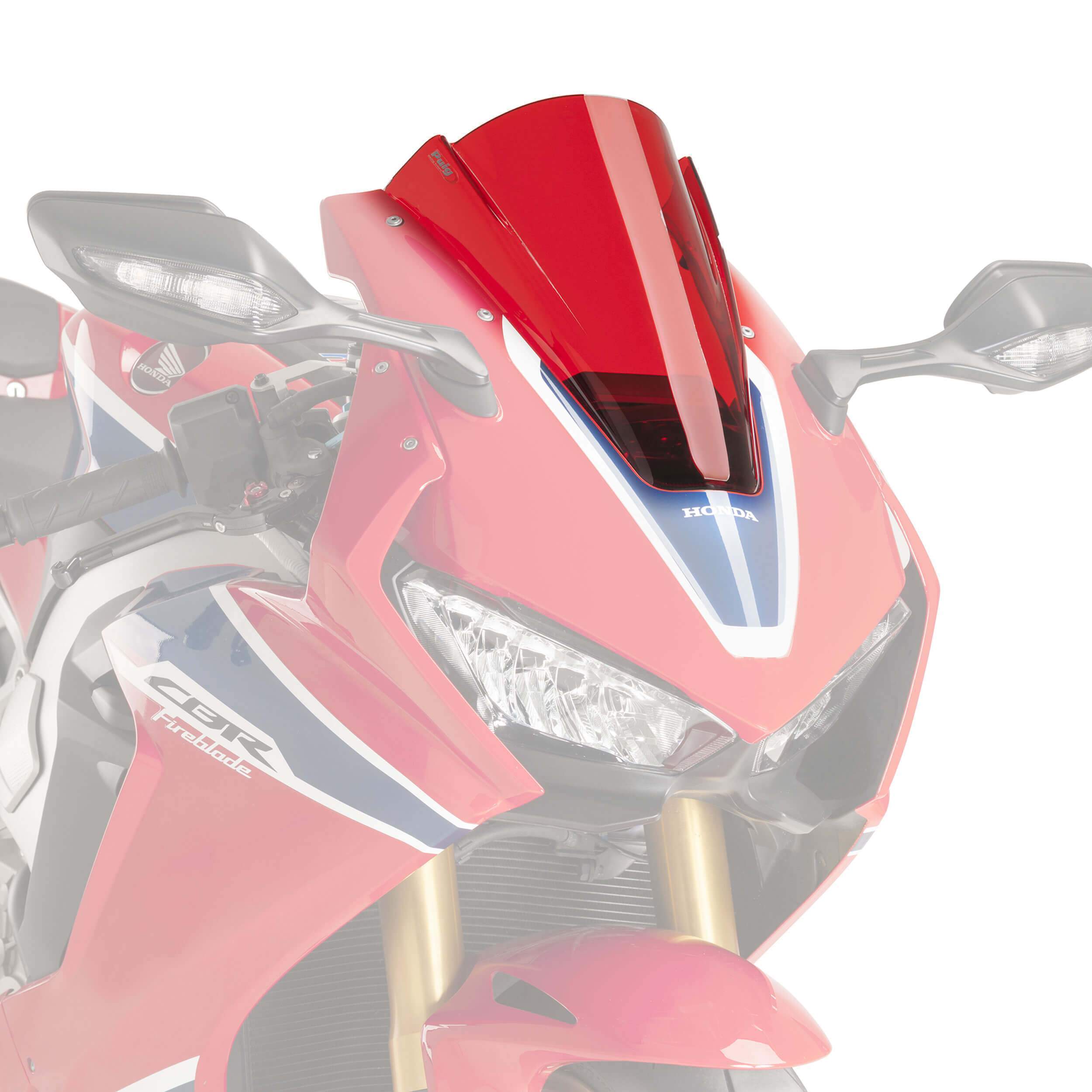 Puig Racing Screen | Red | Honda CBR 1000 RR 2017>2019 -  Shop name