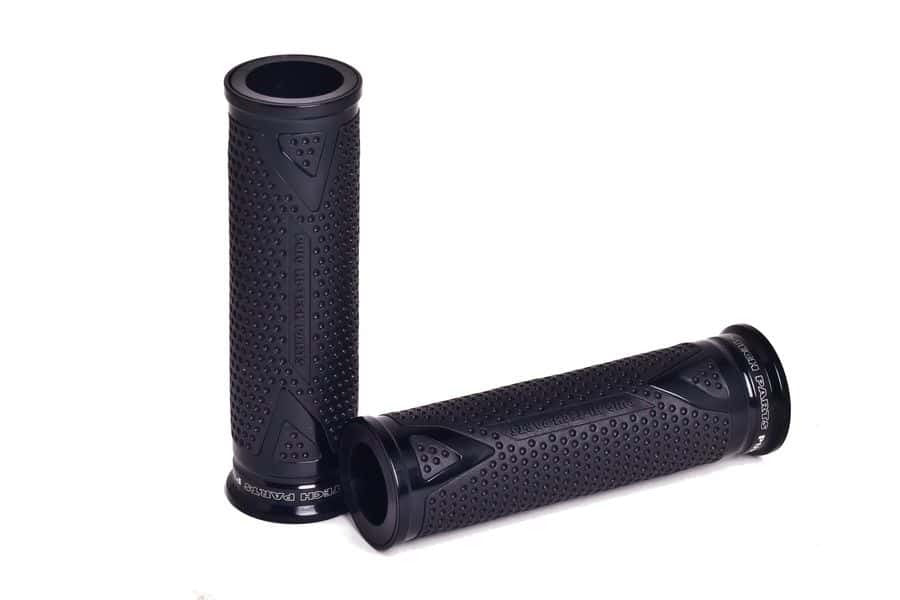 Puig Radikal Grips 119mm Length | Black-Racing Grips-Pyramid Motorcycle Accessories