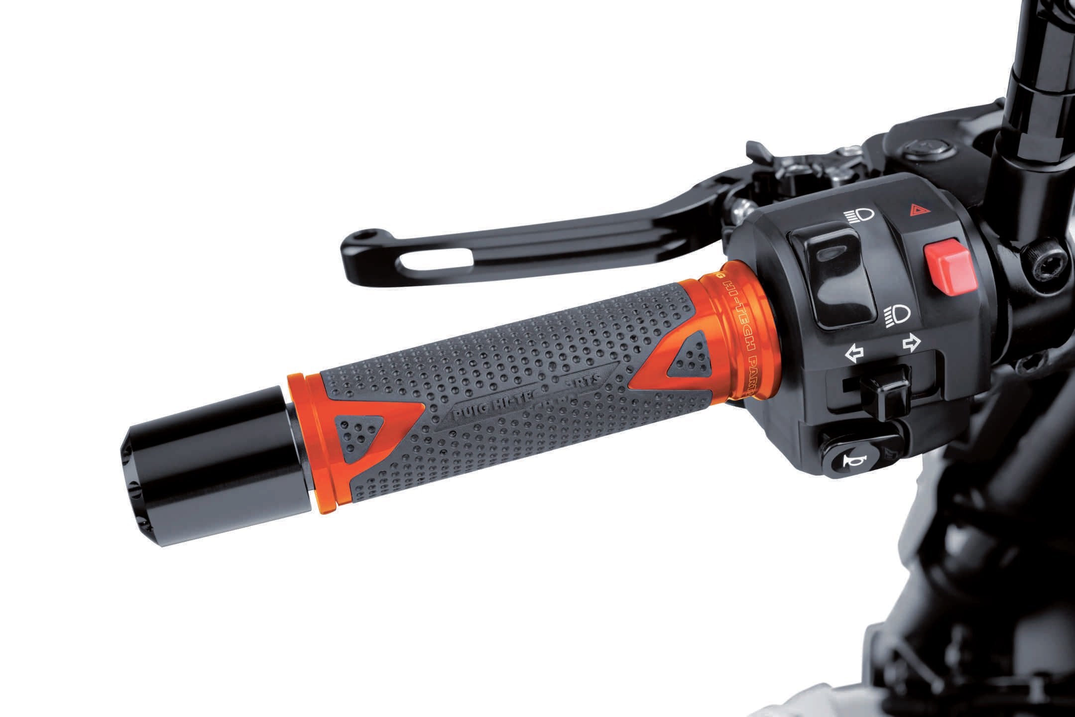 Puig Radikal Grips 119mm Length | Orange -  Shop name