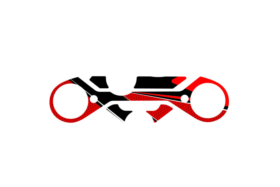 Puig Radikal Yoke Protector | Red | KTM RC 390 2022>Current -  Shop name