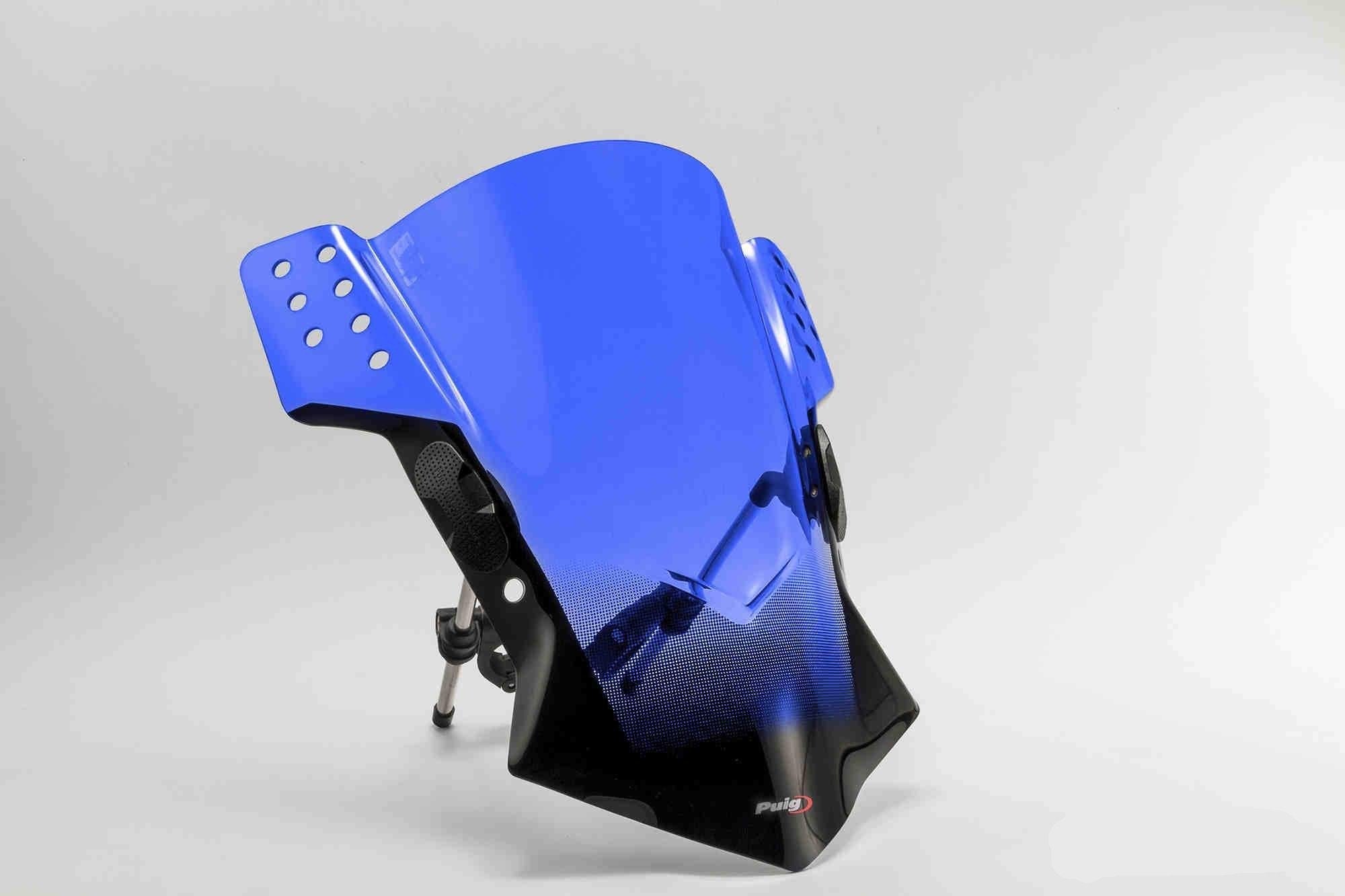 Puig Rafale Screen | Blue | Ducati Diavel 2011>Current-Screens-Pyramid Motorcycle Accessories