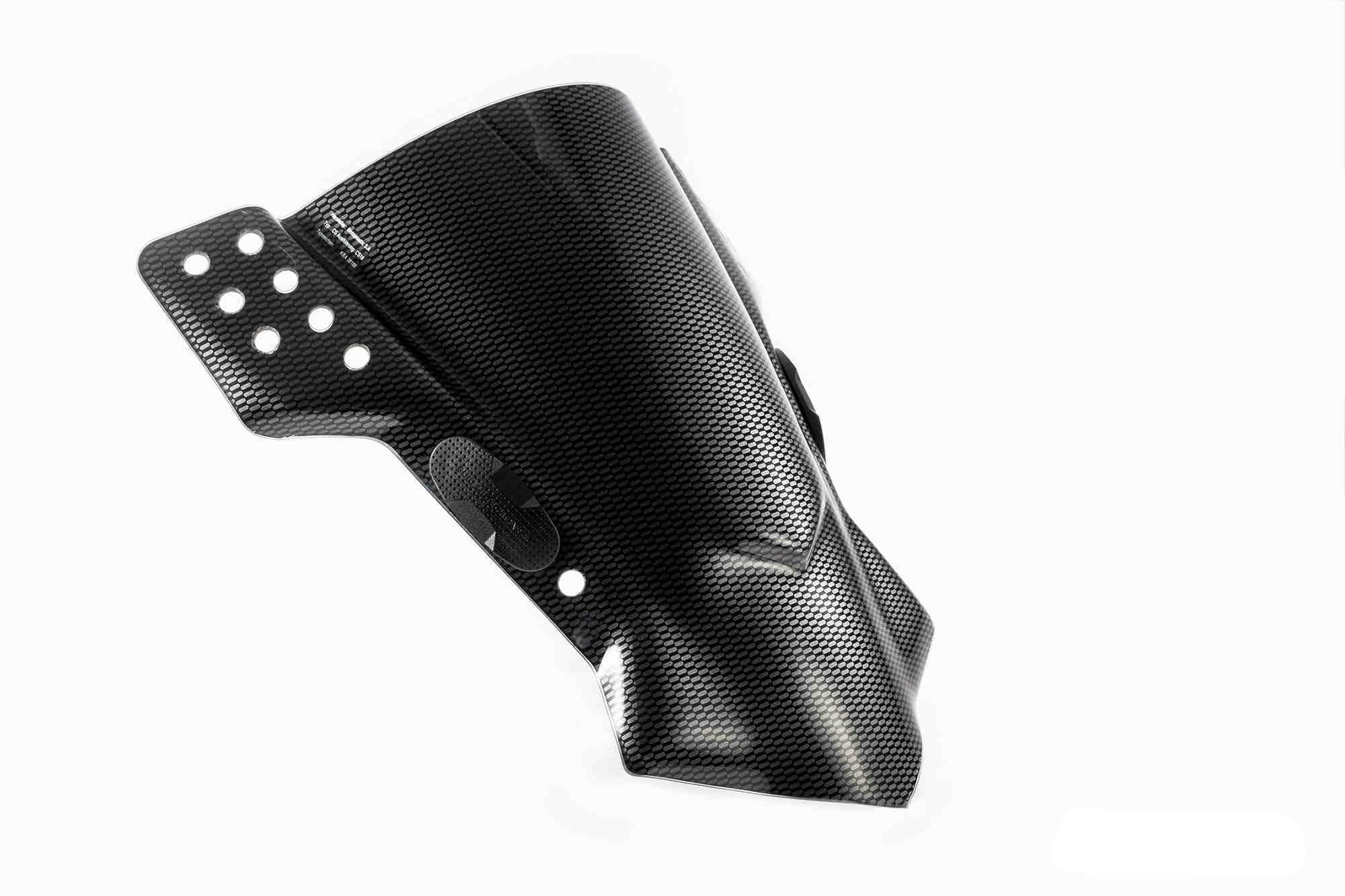 Puig Rafale Screen | Carbon Look | Ducati Hypermotard 939 SP 2016>2020-Screens-Pyramid Motorcycle Accessories