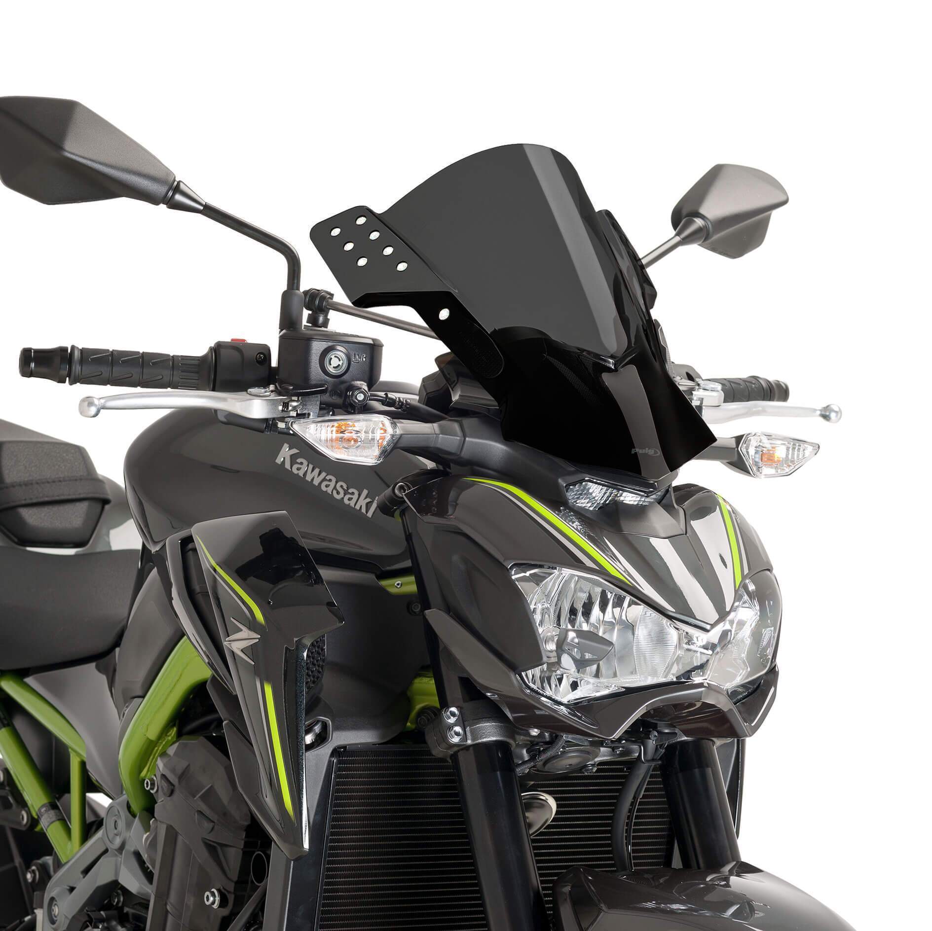 Puig Rafale Screen | Dark Smoke | Kawasaki ER-6N 2012>2016 -  Shop name