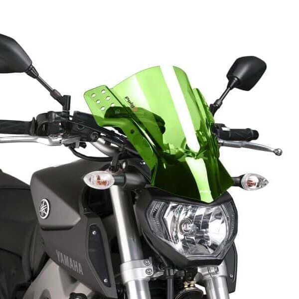 Puig Rafale Screen | Green | Yamaha MT-07 2014>2016 -  Shop name