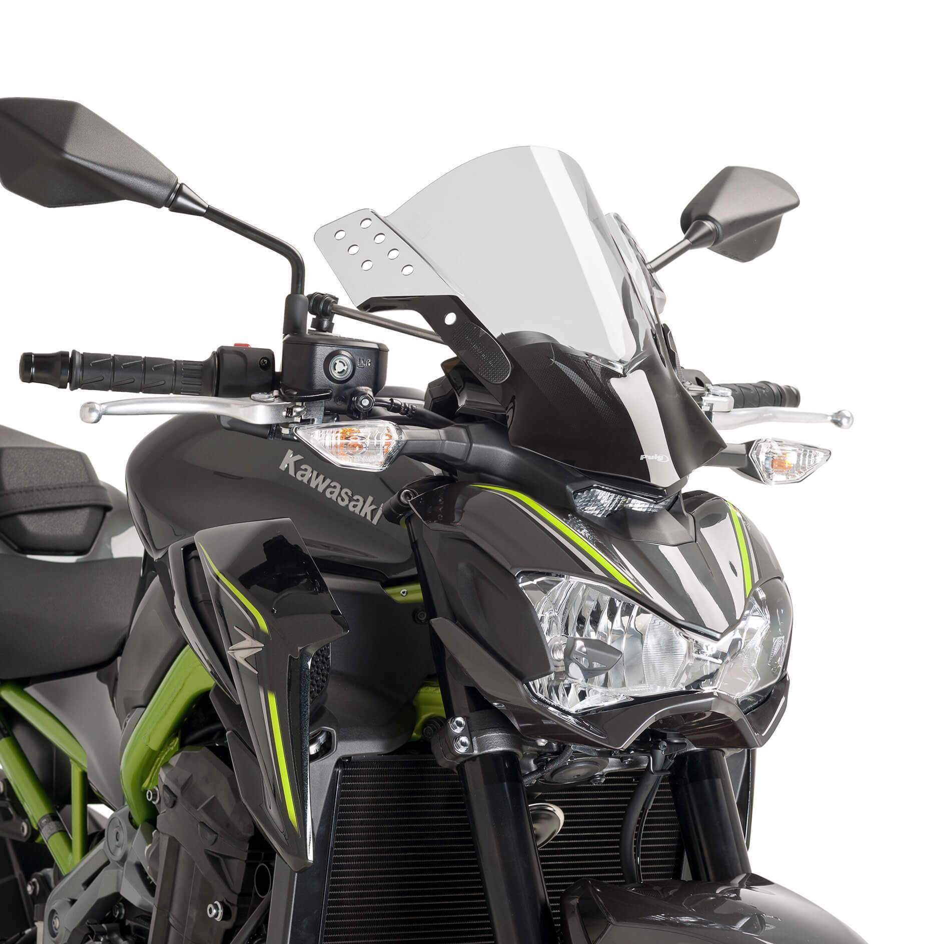 Puig Rafale Screen | Light Smoke | Kawasaki ER-6N 2012>2016 -  Shop name