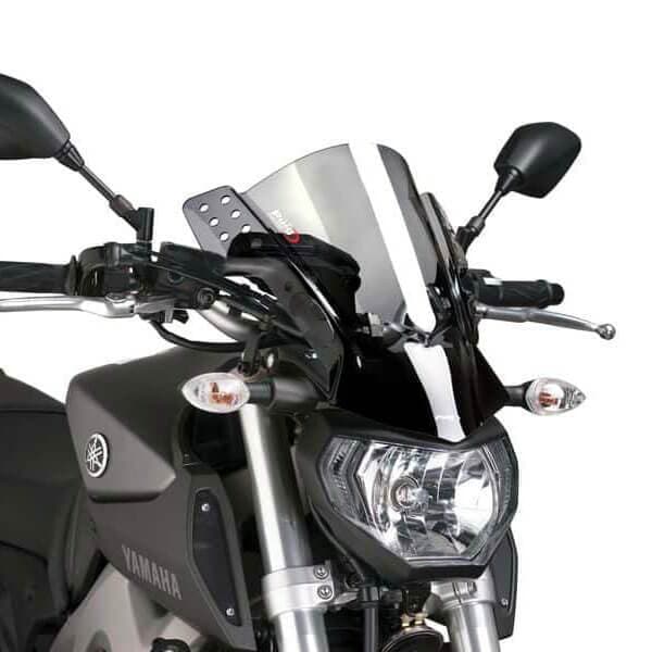 Puig Rafale Screen | Light Smoke | Yamaha MT-07 2014>2016 -  Shop name