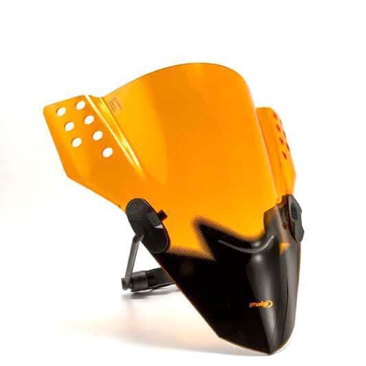 Puig Rafale Screen | Orange | Suzuki GW 250 Inazuma 2013>2017 -  Shop name