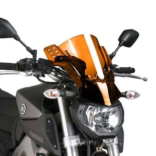 Puig Rafale Screen | Orange | Yamaha MT-07 2014>2016 -  Shop name