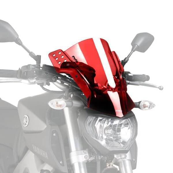 Puig Rafale Screen | Red | Yamaha MT-07 2014>2016 -  Shop name