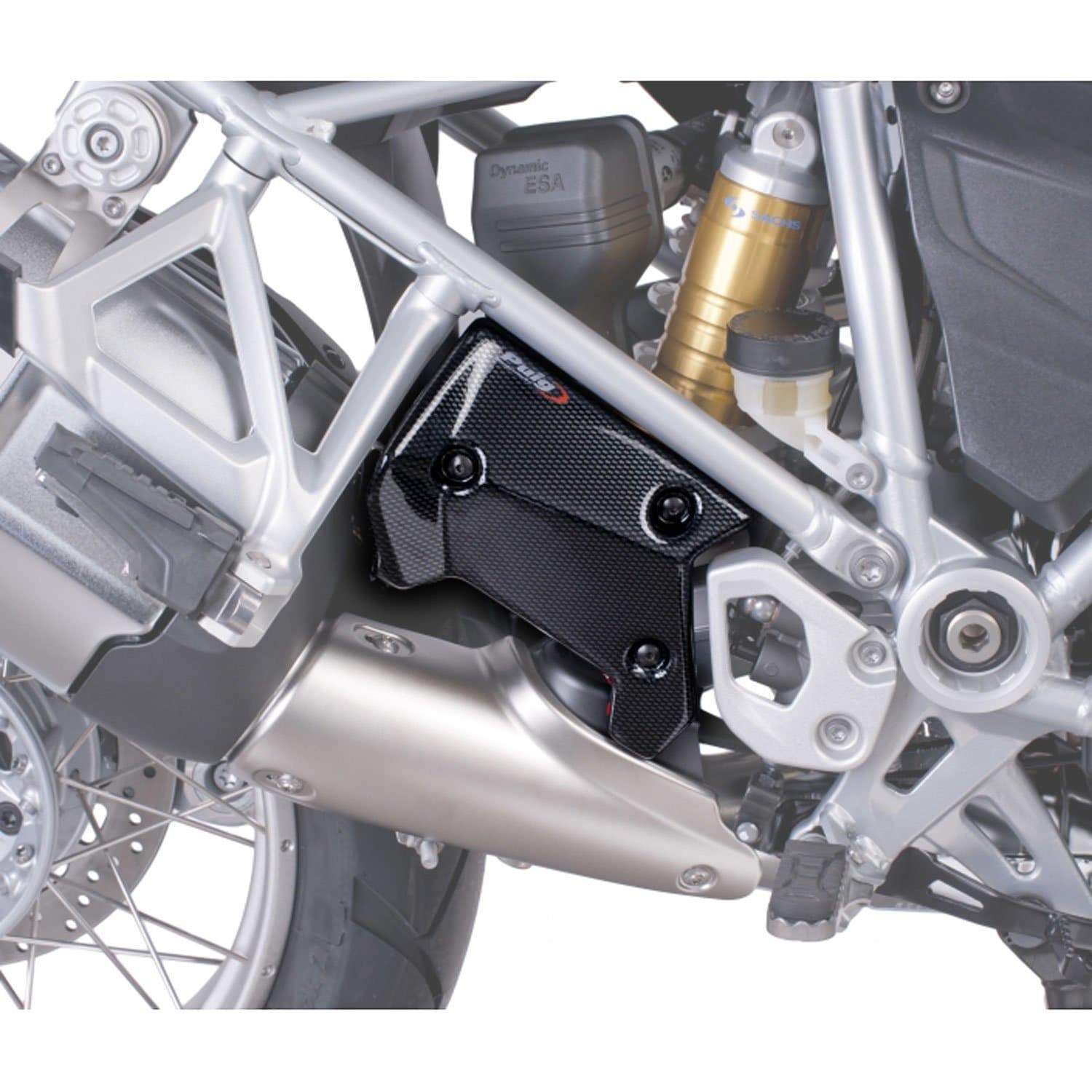 Puig Rear Deflectors | Carbon Look | BMW R1200 GS Adventure 2013>2018-M6869C-Rear Deflectors-Pyramid Motorcycle Accessories
