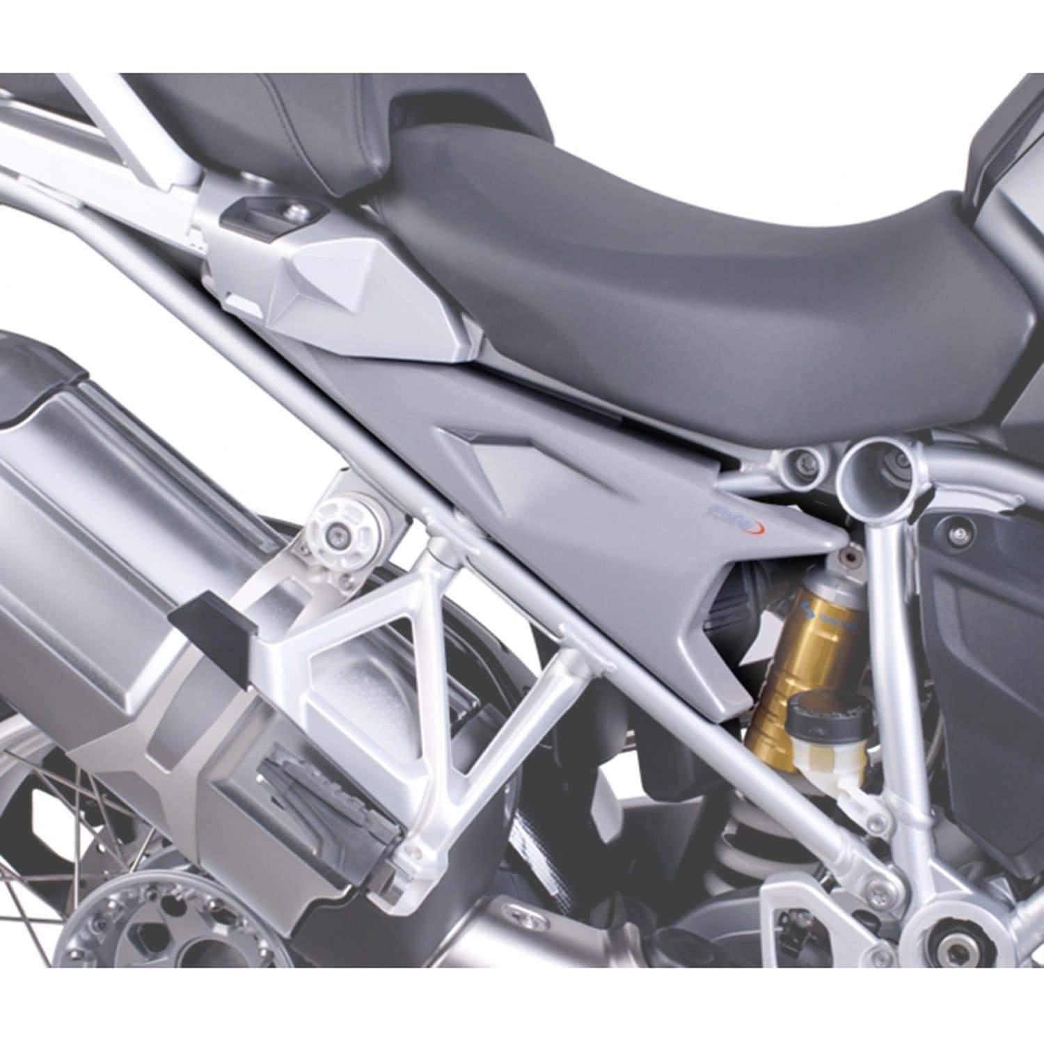Puig Rear Deflectors | Grey | BMW R1200 GS 2013>2018-M6805U-Rear Deflectors-Pyramid Motorcycle Accessories