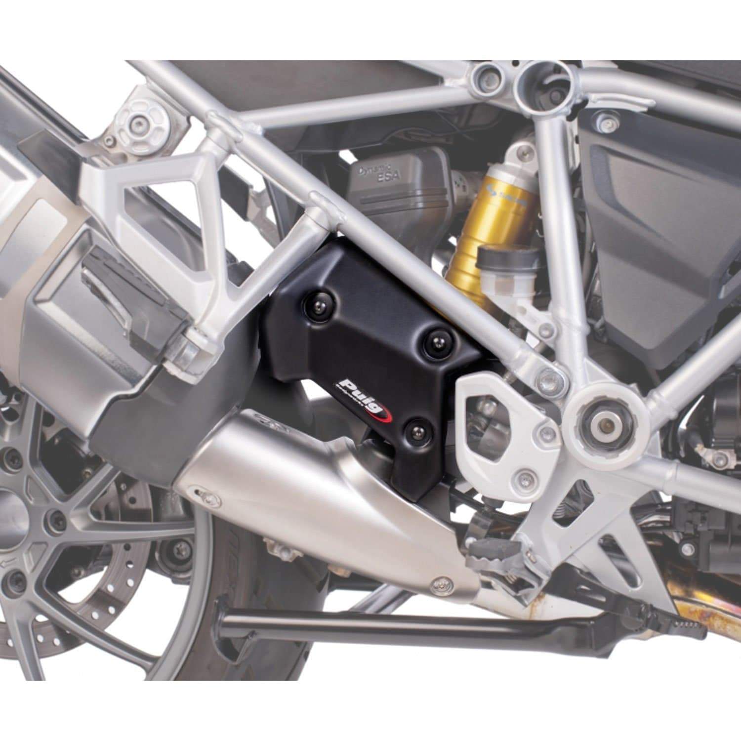 Puig Rear Deflectors | Matte Black | BMW R1200 GS 2013>2018-M6869J-Rear Deflectors-Pyramid Motorcycle Accessories