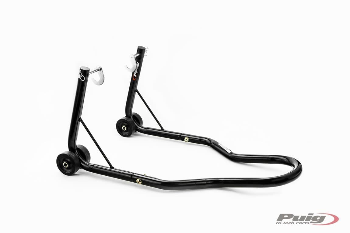 Puig Rear Stand | Black-M4322N-Bike Stands-Pyramid Motorcycle Accessories