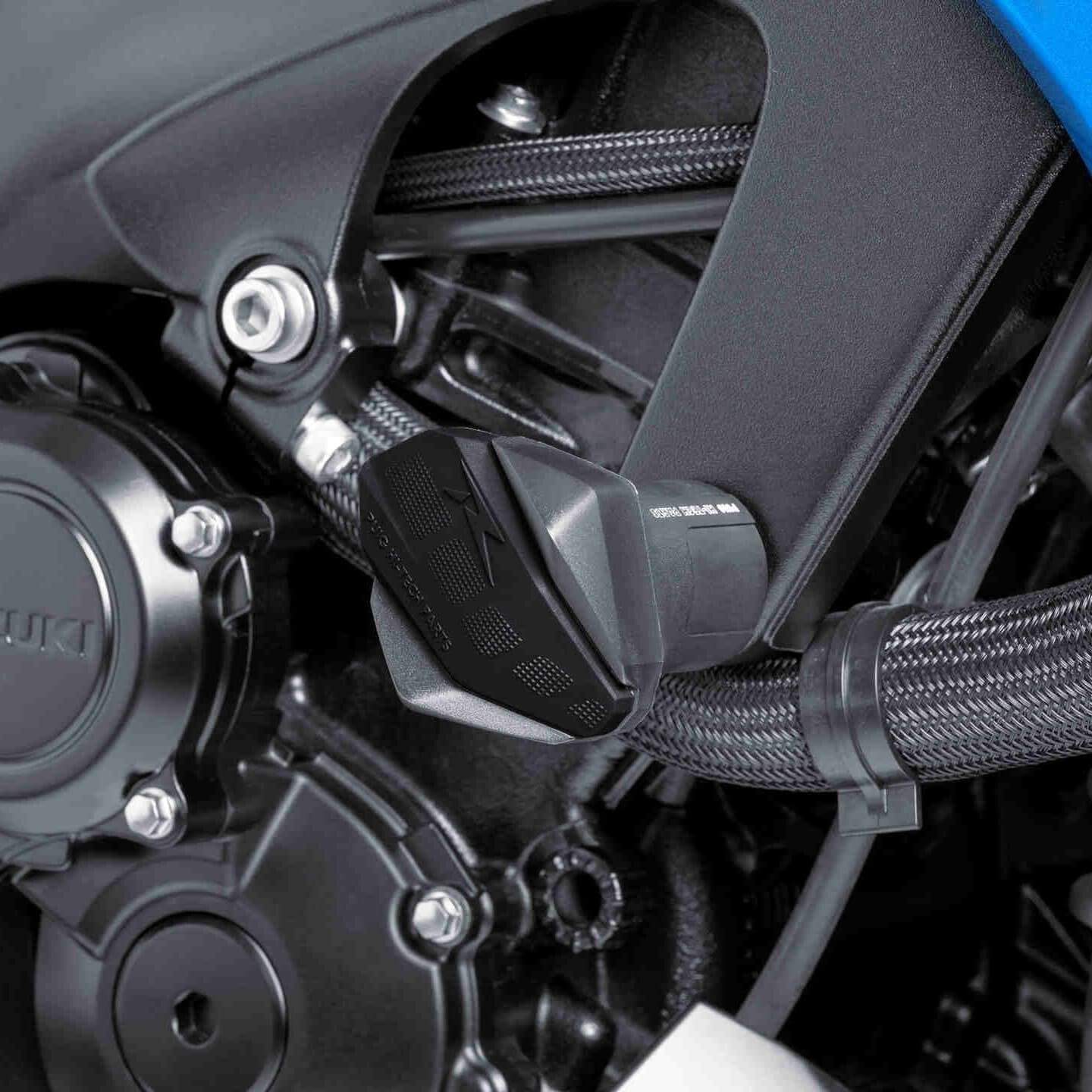 Puig Replacement R12 Frame Sliders (Rubber Caps only) | Black -  Shop name