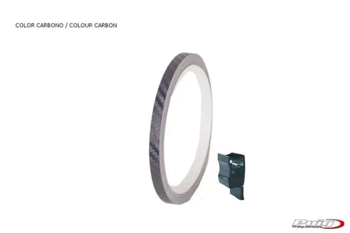 Puig Rim Tape with Applicator | Carbon Look -  Shop name