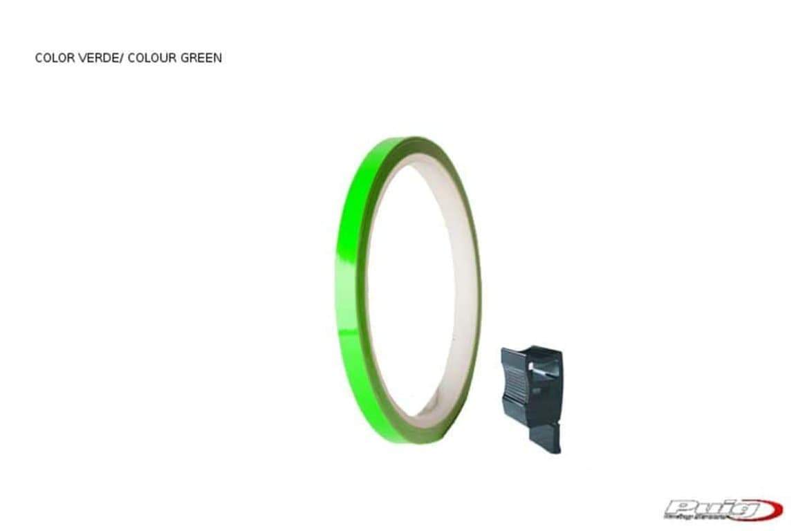 Puig Rim Tape with Applicator | Fluorescent Green -  Shop name
