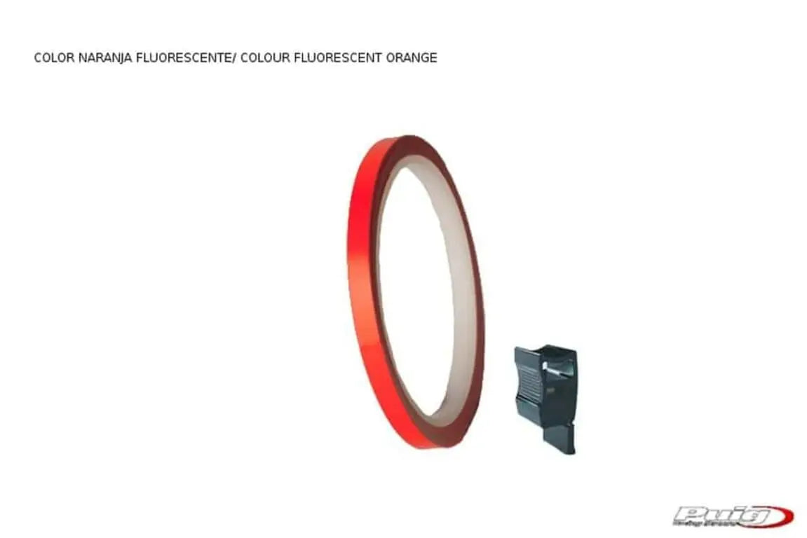 Puig Rim Tape with Applicator | Fluorescent Orange -  Shop name