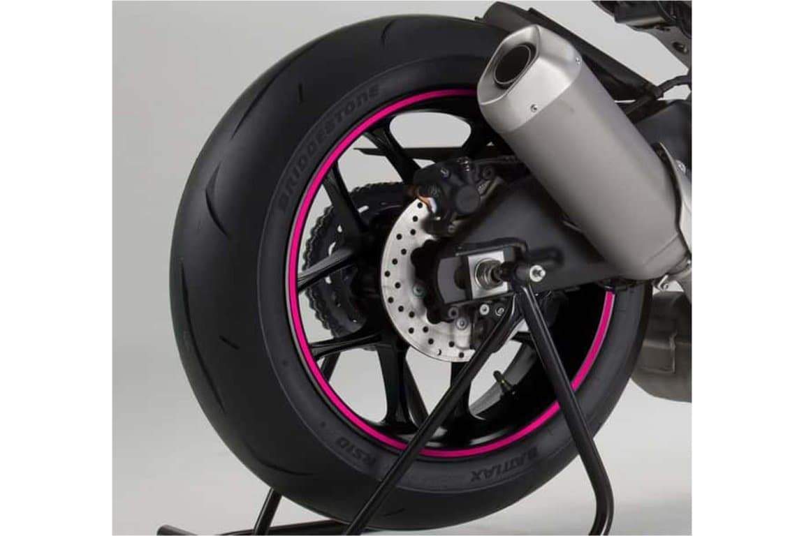 Puig Rim Tape with Applicator | Pink-Rim Tape-Pyramid Motorcycle Accessories