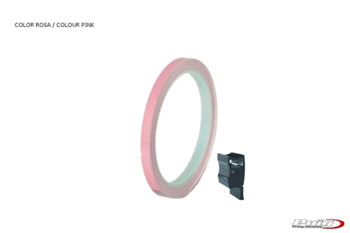 Puig Rim Tape with Applicator | Pink-Rim Tape-Pyramid Motorcycle Accessories