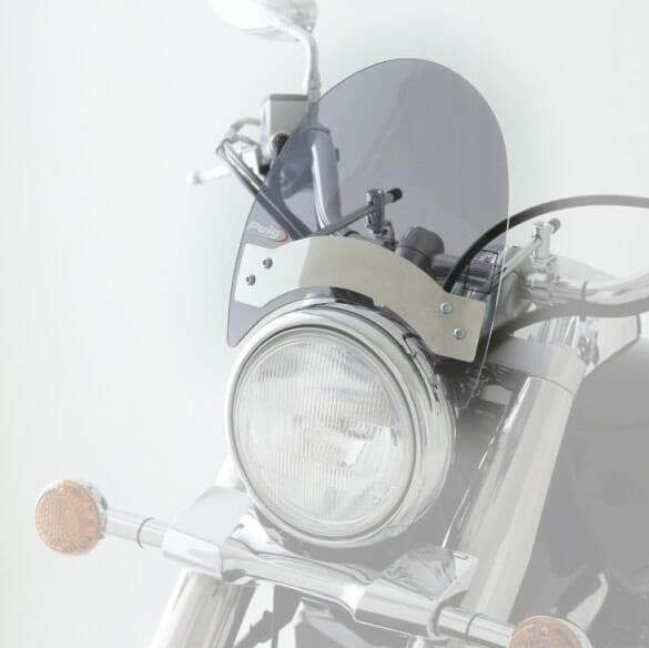 Puig Roadster Screen | Light Smoke | Daelim VS 125 Evolution 1999>2004-M0444H-Screens-Pyramid Motorcycle Accessories
