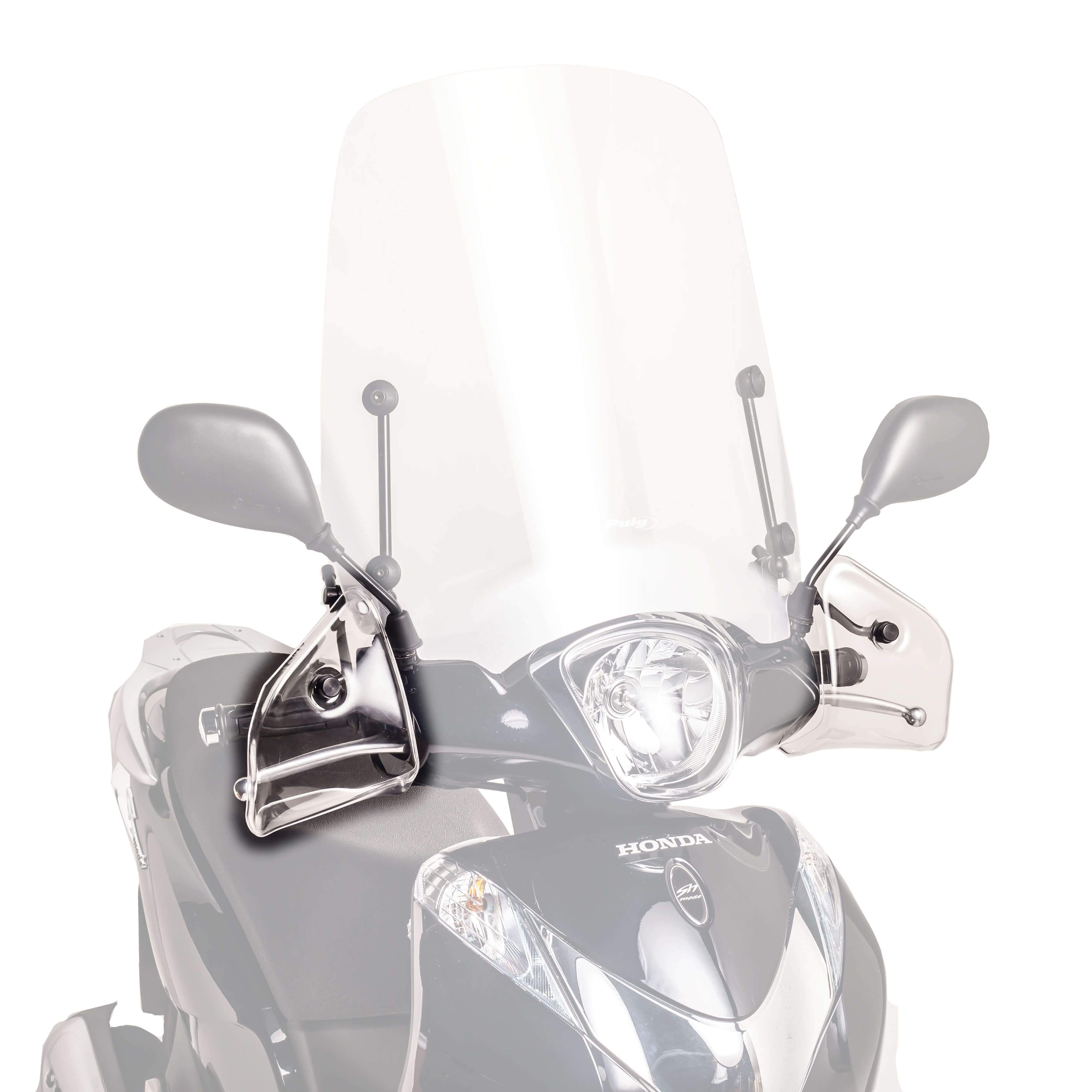 Puig Scooter Handguard Covers | Clear -  Shop name