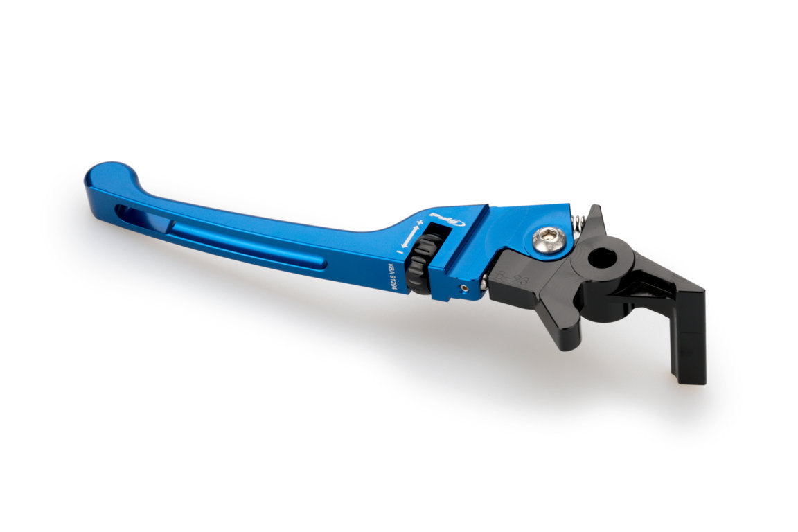 Puig Scooter Rear Brake/Left Lever | Blue | Honda SH 125i 2017>Current-M20751A-Levers-Pyramid Motorcycle Accessories