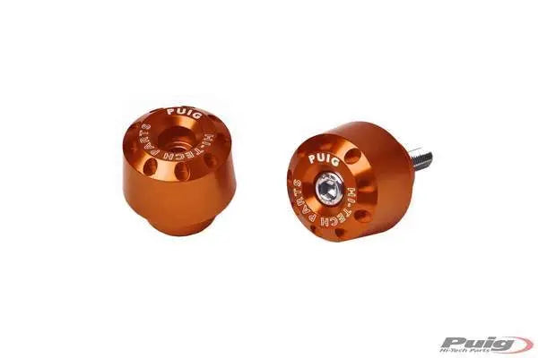 Puig Short Bar Ends | Orange | Kawasaki Z 650 2020>Current -  Shop name