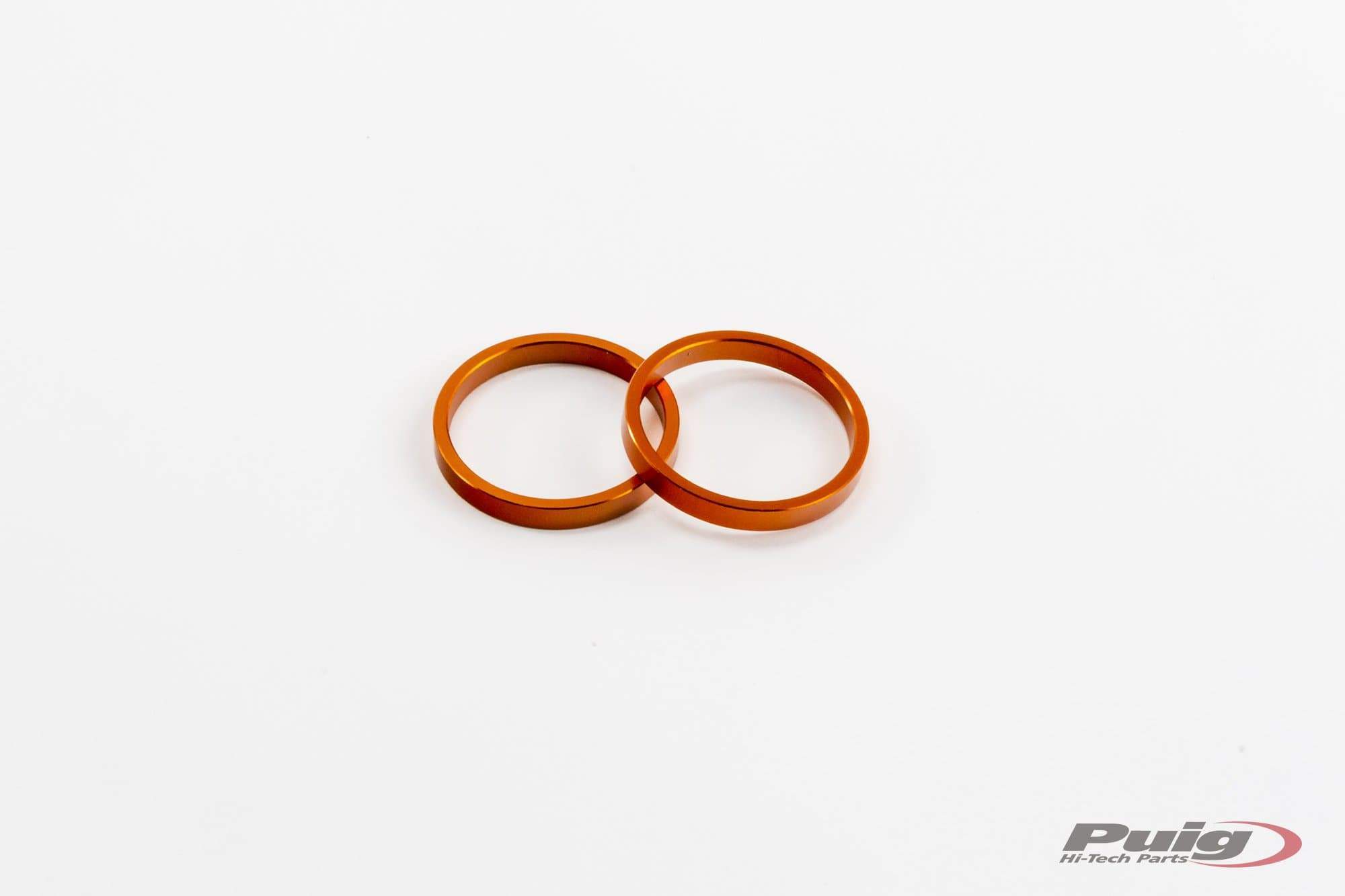 Puig Short Bar Ends Replacement Rings | Orange-Bar Ends-Pyramid Motorcycle Accessories