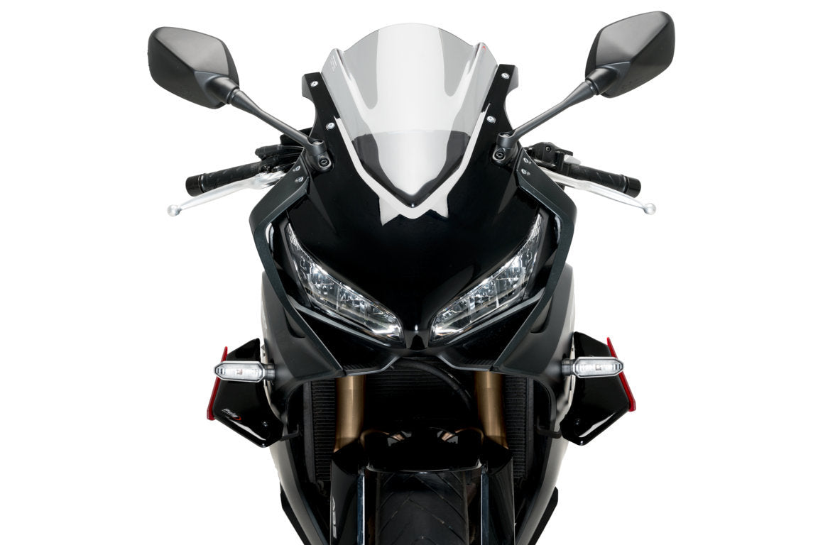 Puig Side Downforce Wings | Black/Red | Honda CBR 650 R 2021>Current -  Shop name