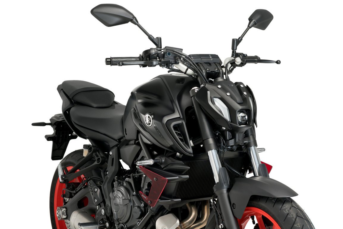 Puig Side Downforce Wings | Red | Yamaha MT-07 2021>2024 -  Shop name
