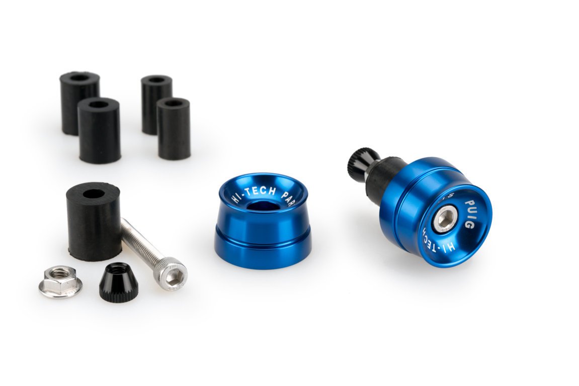 Puig Speed Bar Ends | Blue | MV Agusta Brutale 1000 RR 2020>Current-Bar Ends-Pyramid Motorcycle Accessories