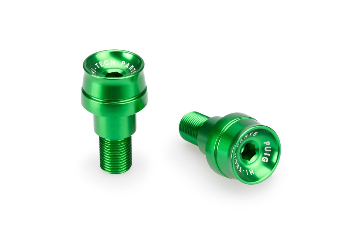 Puig Speed Bar Ends | Green | Yamaha FZ1 Fazer 2006>2015 -  Shop name