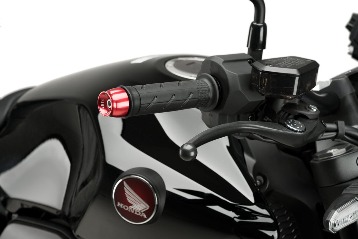 Puig Speed Bar Ends | Red | Honda CB 1000 R 2008>2016 -  Shop name