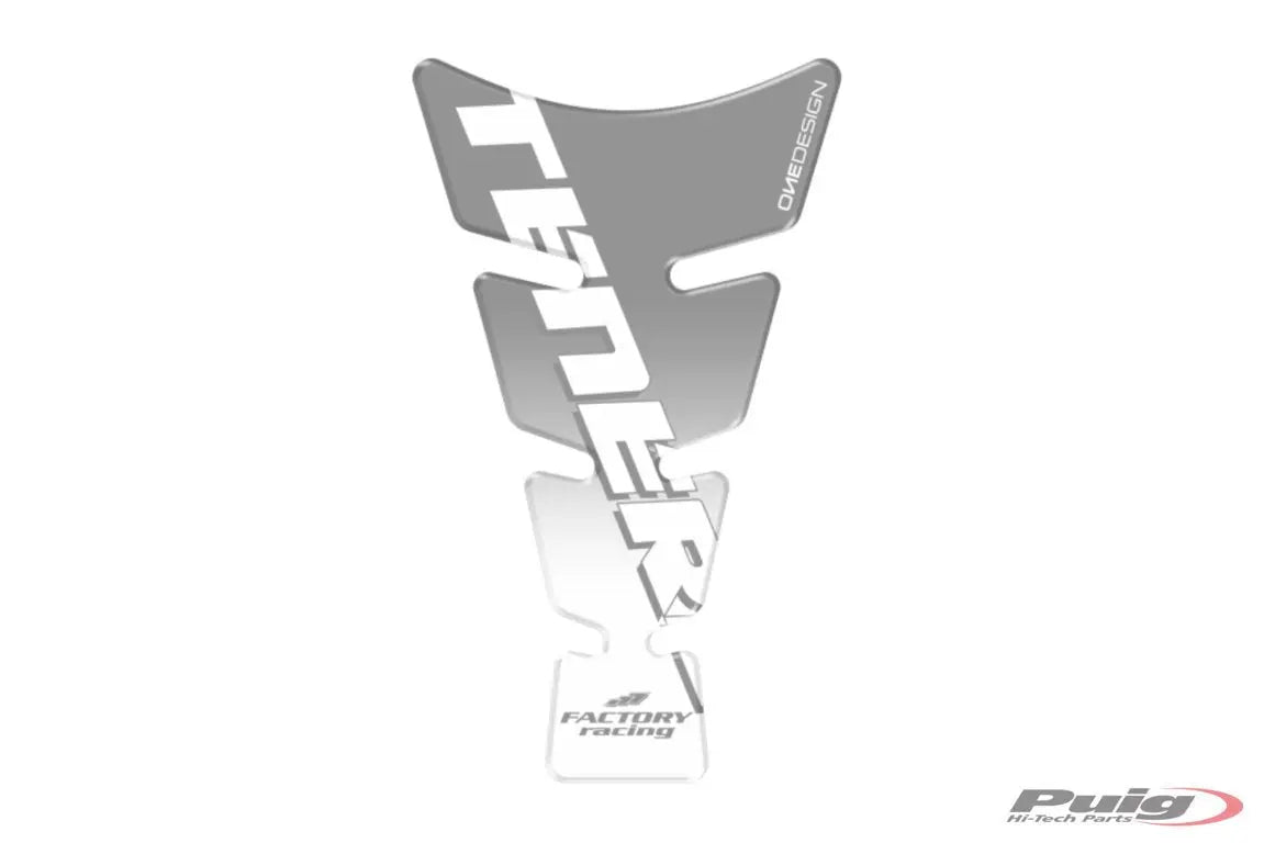 Puig Spirit Tank Pad | Silver | Yamaha Tenere 700 2019>Current -  Shop name