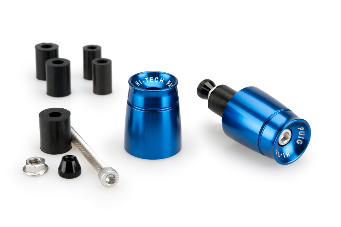 Puig Sport Bar Ends | Blue -  Shop name