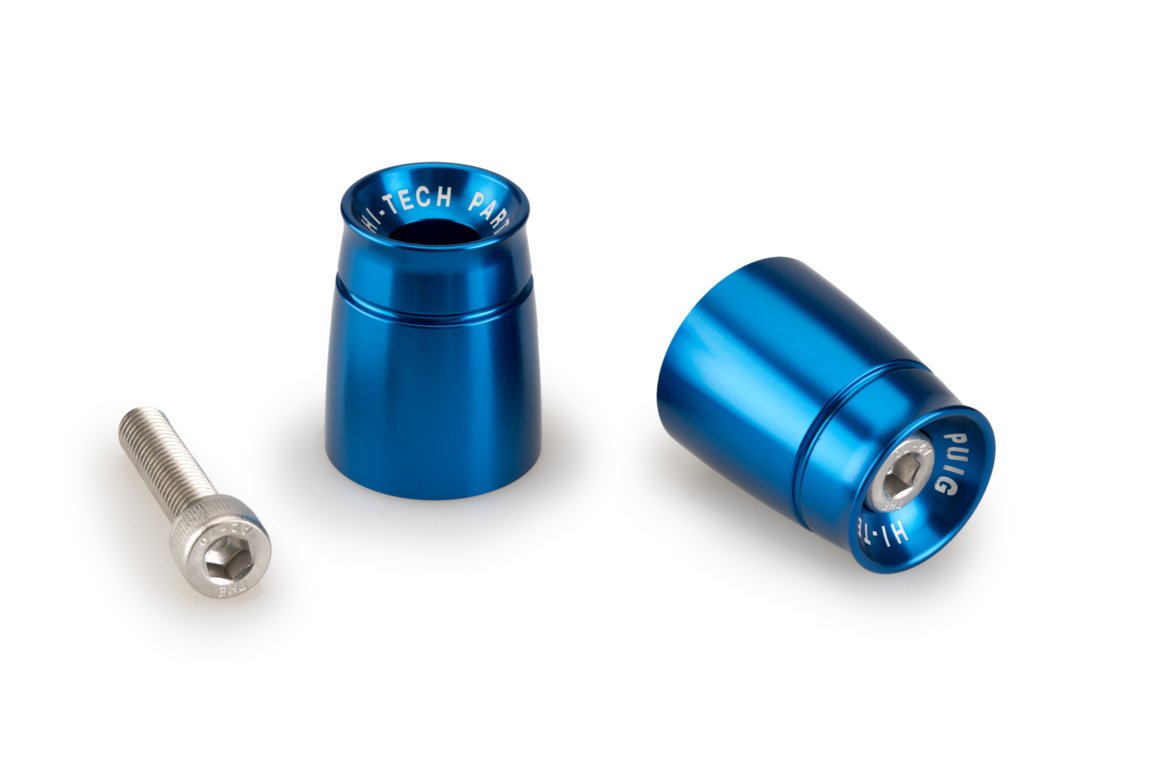 Puig Sport Bar Ends | Blue | Kawasaki ER-6F 2009>2016 -  Shop name