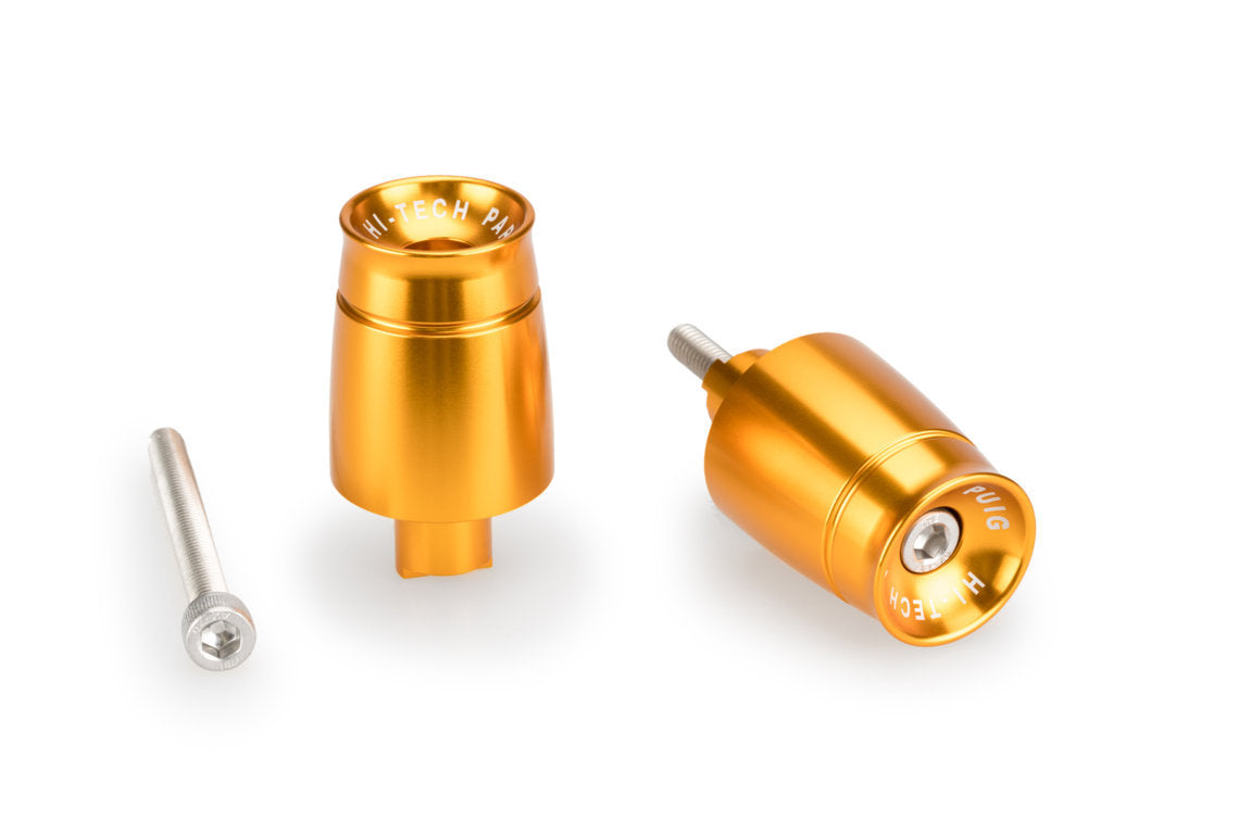 Puig Sport Bar Ends | Gold | Kawasaki Z 650 2020>Current -  Shop name