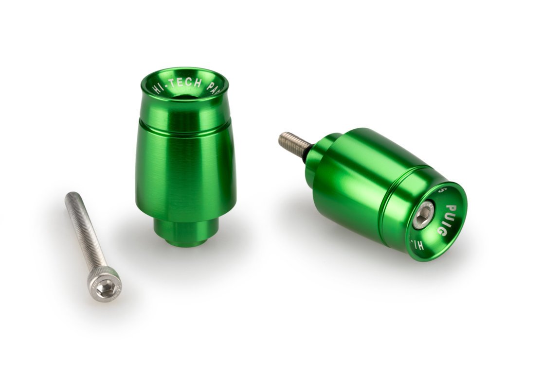 Puig Sport Bar Ends | Green | Honda CB 1000 R 2008>2016 -  Shop name