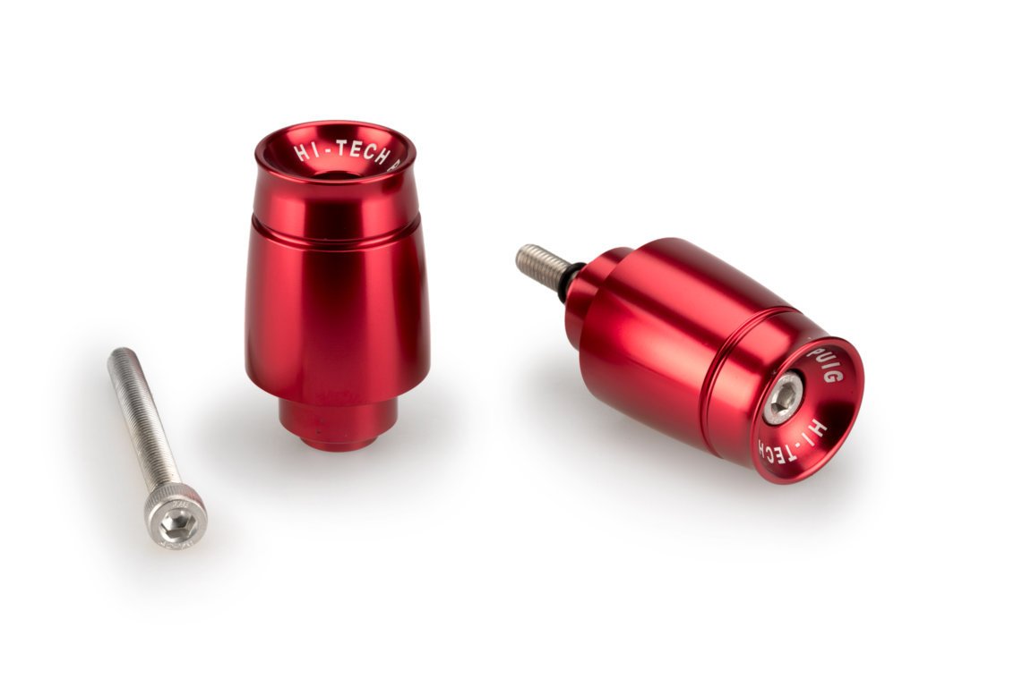 Puig Sport Bar Ends | Red | Honda CB 1000 R 2008>2016 -  Shop name