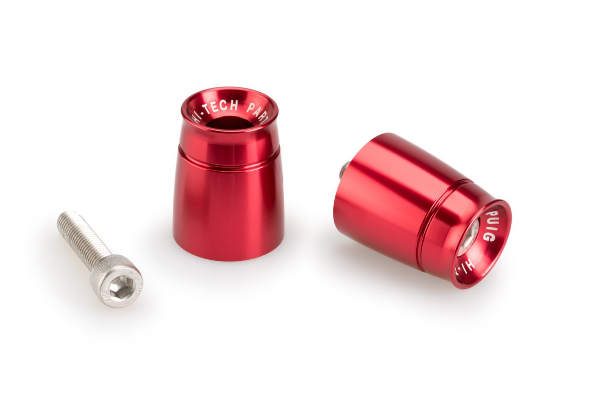 Puig Sport Bar Ends | Red | Kawasaki ER-6F 2009>2016 -  Shop name