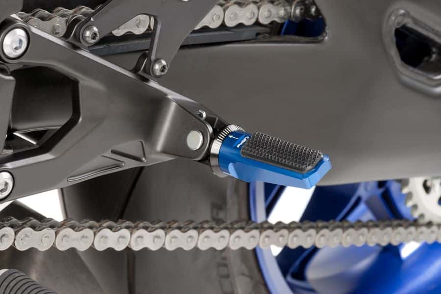 Puig Sport Footpegs | Blue -  Shop name