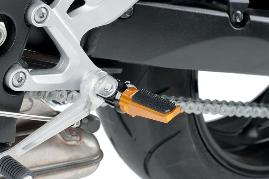Puig Sport Footpegs | Gold -  Shop name